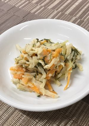 【保育園給食】切干大根のマヨ和え-レシピのメイン写真