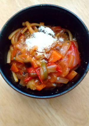 ラタトゥイユリングイーネ-レシピのメイン写真