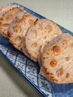 レンコンのはさみ焼き☆簡単!-レシピのメイン写真