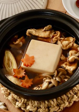 煮るだけ簡単♪アツアツ肉豆腐-レシピのメイン写真