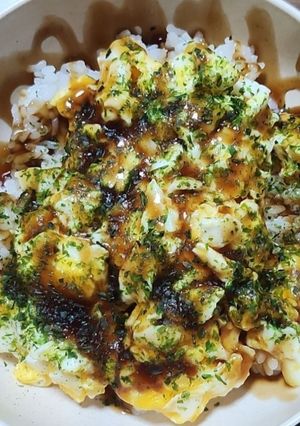 簡単おいしい‼️お好み焼き風丼☆-レシピのメイン写真