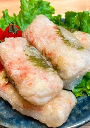 大葉香るはんぺんライスペーパー春巻き-レシピのメイン写真