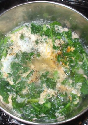 なばな卵スープ♪簡単料理菜の花-レシピのメイン写真