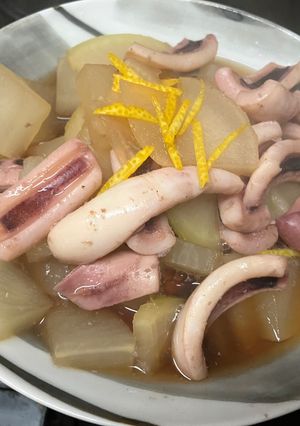 イカの出汁で煮る大根の煮物-レシピのメイン写真