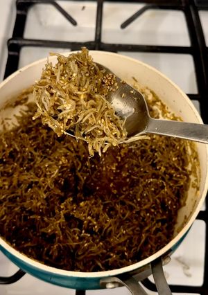 アメリカで作る★ご飯のお供★じゃこの佃煮-レシピのメイン写真