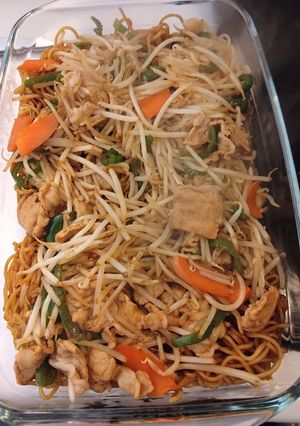 フライパンで大量の焼きそば（６人分）-レシピのメイン写真