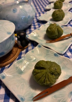 じゃがいも抹茶茶巾絞り-レシピのメイン写真