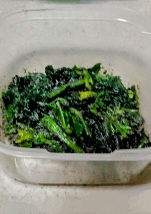 ほうれん草の黒ごま和え(作り置き19)-レシピのメイン写真