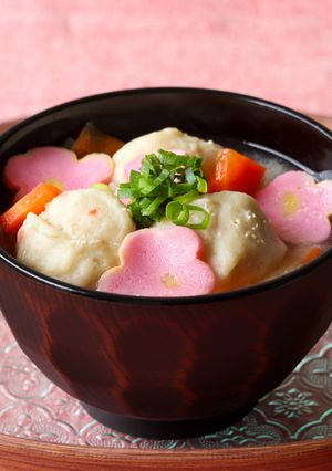 すり身のみそ汁-レシピのメイン写真