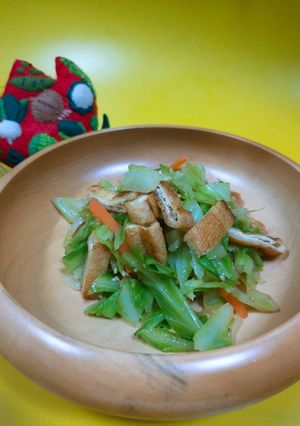 キャベツと油揚げのナムル風-レシピのメイン写真