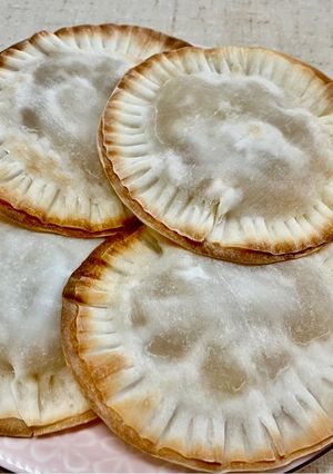 【材料3つ・餃子の皮でアップルパイ風】-レシピのメイン写真