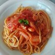 トマトジュースで🍅和風ペスカトーレ