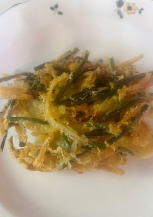 あるもの・かき揚げ-レシピのメイン写真