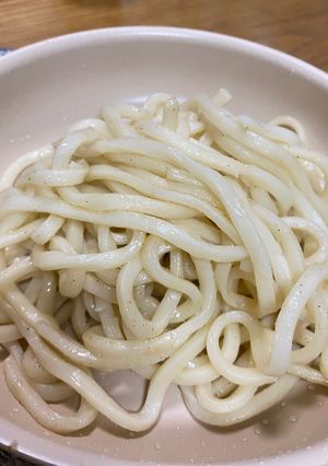 【超簡単】焼きうどん(具なし)-レシピのメイン写真