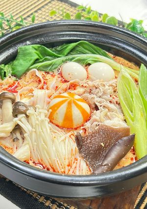 簡単！花椒辣醤と豆乳の麻辣湯-レシピのメイン写真