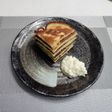 リコッタチーズを添えたお食事パンケーキ