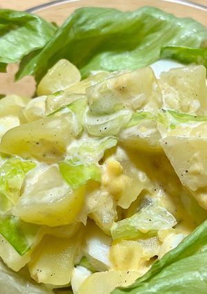 レタス卵ポテサラ-レシピのメイン写真