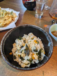 ふきのとうの炊き込みご飯-レシピのメイン写真