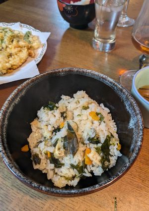ふきのとうの炊き込みご飯-レシピのメイン写真