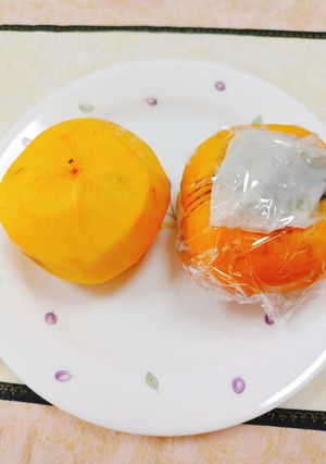 ☆食べ頃の柿の保存方法♫-レシピのメイン写真