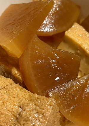 大根と厚揚げの煮物風-レシピのメイン写真