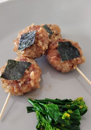 根菜ご飯の五平餅風-レシピのメイン写真