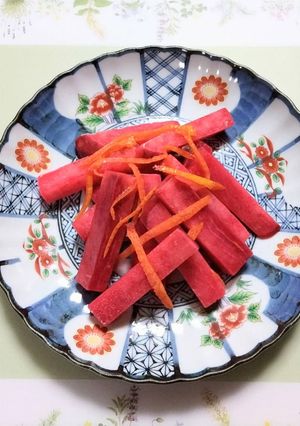 正月にも！紅くるりでゆず大根-レシピのメイン写真
