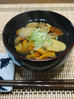 缶詰でカンタンきのこ汁-レシピのメイン写真