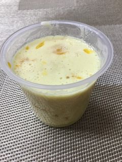 【保育園おやつ】オレンジ豆乳プリン-レシピのメイン写真