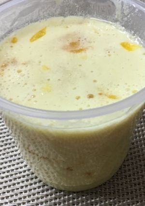 【保育園おやつ】オレンジ豆乳プリン-レシピのメイン写真