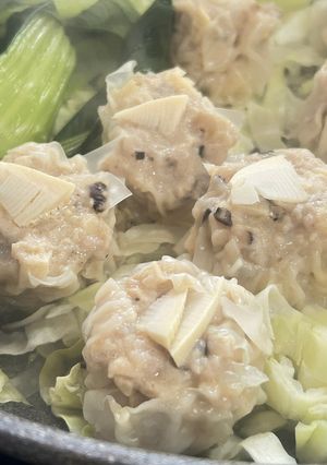 フライパンで美味しい焼売の蒸し方-レシピのメイン写真