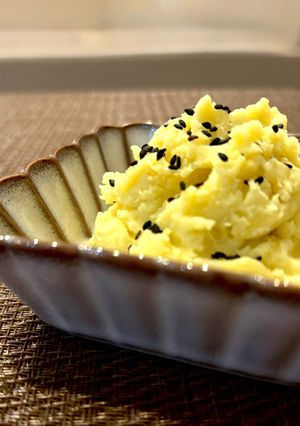 簡単！焼かないスイートポテト風さつま芋ポテサラ-レシピのメイン写真