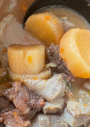 インスタントポットで牛すじ肉のどて煮　-レシピのメイン写真