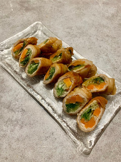 豚肉ロール水菜入り-レシピのメイン写真