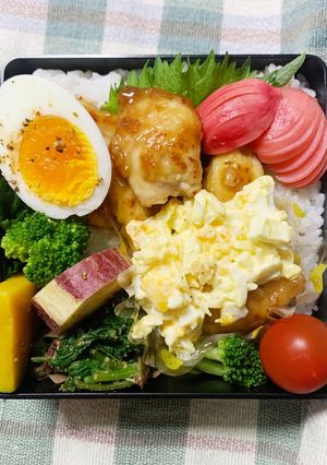4/12ﾖｯﾁｬﾝ☆鶏南蛮お弁当-レシピのメイン写真