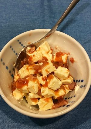 酒泥棒　ズボラ酒盗クリームチーズ-レシピのメイン写真