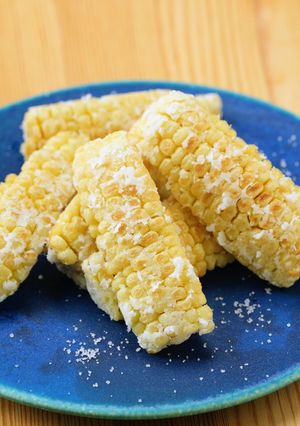 揚げ焼きでハネない★とうもろこしの唐揚げ-レシピのメイン写真