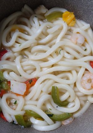 簡単！パッタイ風うどん(フォーに近いかも-レシピのメイン写真