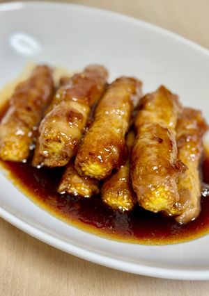 ベイビーコーンの豚肉巻き-レシピのメイン写真
