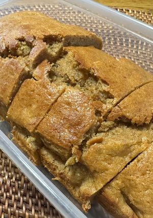 バター無しの簡単完熟バナナケーキ-レシピのメイン写真