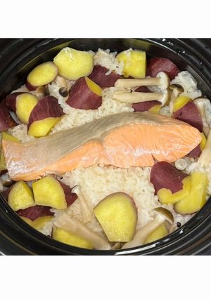 さつまいもの炊き込みご飯-レシピのメイン写真