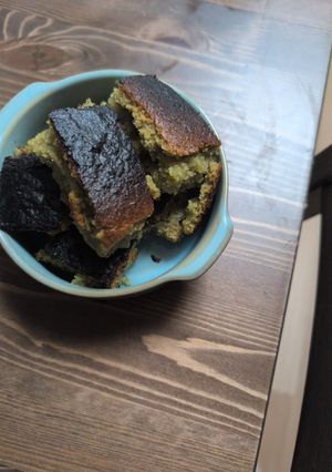 HMで抹茶のスクエアパウンドケーキ-レシピのメイン写真