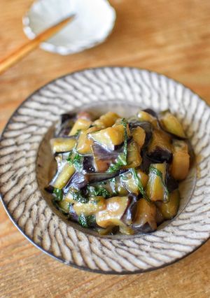 ご飯にのせて♪簡単なす味噌-レシピのメイン写真