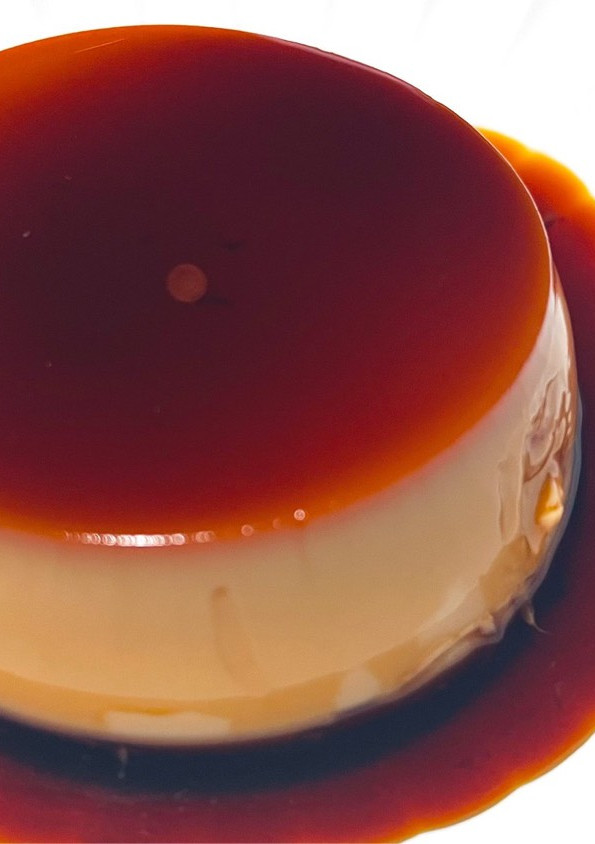 全卵と牛乳で作る蒸し焼きプリン-レシピのメイン写真