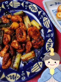 鶏ももと白ネギ 焼き鳥風-レシピのメイン写真