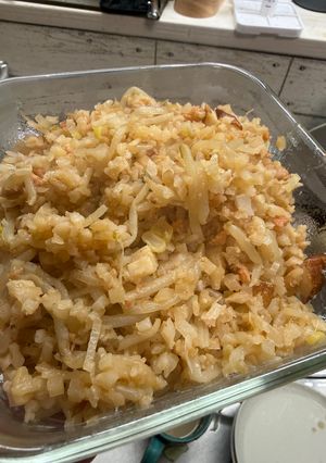 鮭のカリフラワーライスチャーハン-レシピのメイン写真
