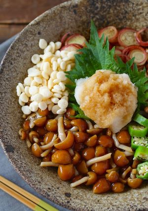 ねばねばぶっかけおろしうどん-レシピのメイン写真