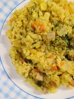 炊き込みカレーピラフ-レシピのメイン写真