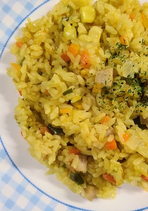 炊き込みカレーピラフ-レシピのメイン写真