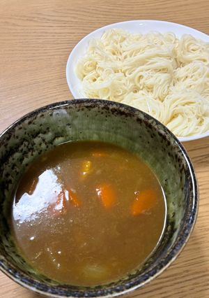 シーフードミックスのカレーそうめん-レシピのメイン写真